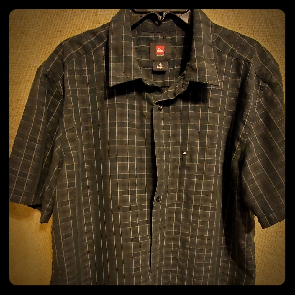 Mens Quicksilver Button up Shirt